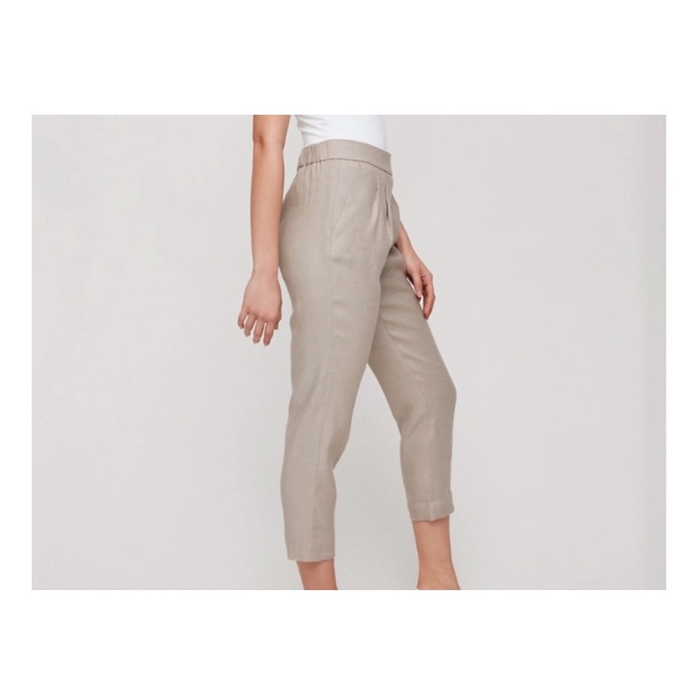 Aritzia Babaton cohen linen pant